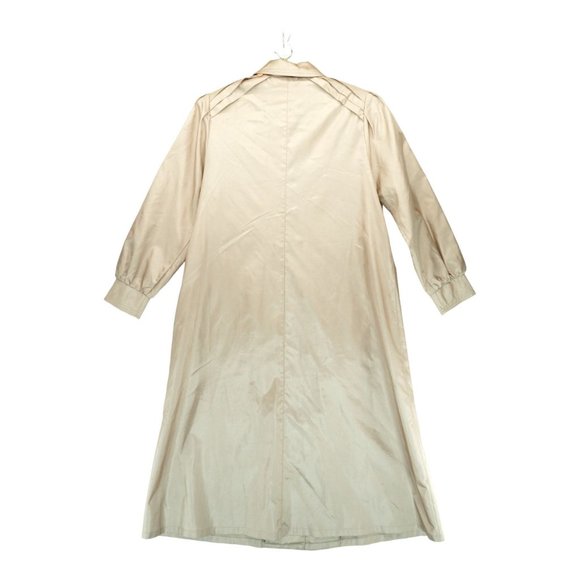 CLAUDIA BARNES Women's Tan Raincoat Size XS‎ 100% Polyester - Picture 2 of 8